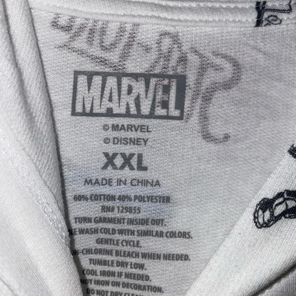 DLR Marvel Guadians of the galaxy character icon all over print hoodie sz XS,2X - Picture 4 of 6